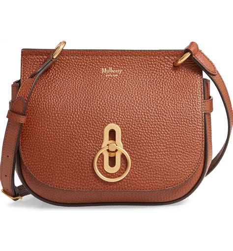 Mulberry Small Amberley Leather Satchel .